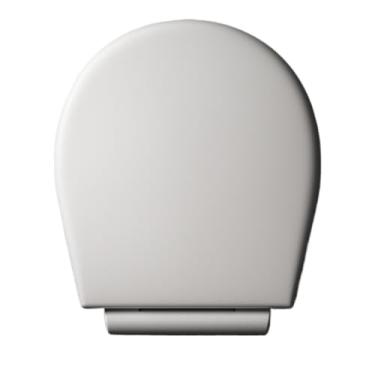 Imagem de Acento Sanitário, Assento Amofadado para Vaso Sanitário com Tampa Oval Fechamento Suave