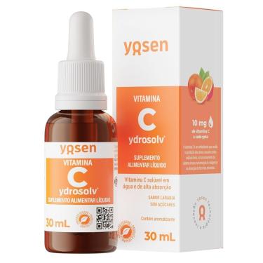 Imagem de Vitamina C Ydrosolv - 30ml Gotas Laranja - Yosen-Masculino