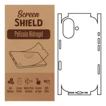 Imagem de Película Hidrogel Para Tampa Traseira Cobre Lat iPhone 17 - Screen Shi