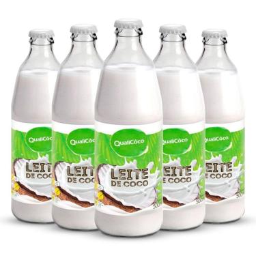 Imagem de Kit 5 Leite De Coco Qualicôco 500ml
