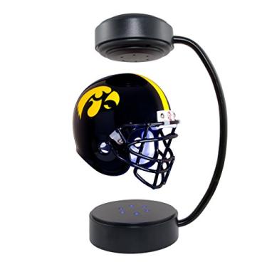 Imagem de Pegasus Sports Capacete giratório NCAA levitando Hover com iluminação LED, Iowa Hawkeyes