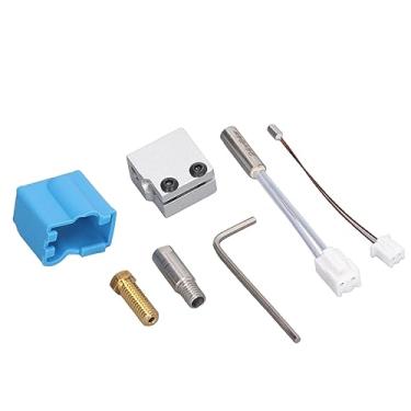 Imagem de Kit de bocal de extremidade quente para impressora 3D, bocal de 0,4 mm, termistor 100k, tubo M6, bloco de aquecimento de 24 V, para Sidewinder X1 X2, impressora 3D Genius