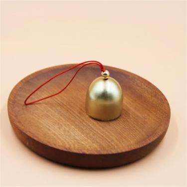 Imagem de Sino de vento para animais de estimação Sino decorativo de metal com som claro para coleiras de cães e gatos, pacote único, campainha de segurança estilo sino