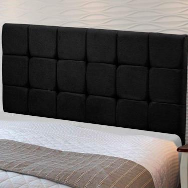 Imagem de Cabeceira Julia 1,95 M King Com Design Moderno Preto