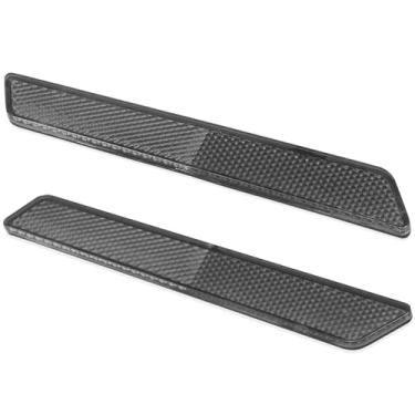 Imagem de Grivax Bolsa de sela refletores, capa de trava de dobradiça, visibilidade lateral, adequada para Harley Touring Street Electra Road Glide 2014-2025 (preta)