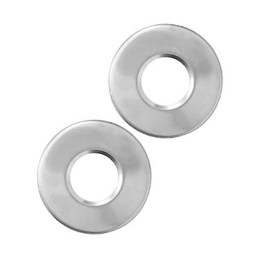 Imagem de 5pairs Pool Ladder Escutcheons Handrail Covers for Inground Pools Easy to Install Replacement Plates