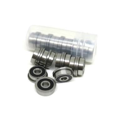 Imagem de 10 peças F623 F686 F688 F689 F695 F696 F698-2RS Rolamento 5x13x4mm Rolamentos de esferas profundas em miniatura flangeadas (F688-2rs 8x16x5mm)
