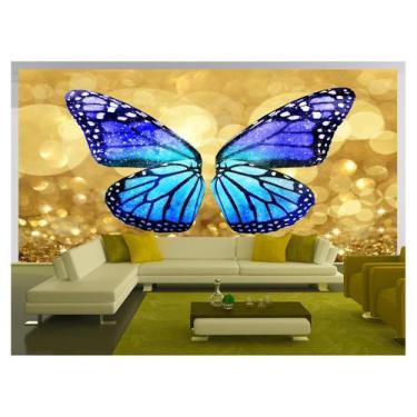 Imagem de Papel De Parede 3D Arte Asas Selfie Insta Cores 3,5M Tra195 - Você Dec