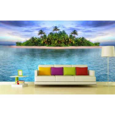 Imagem de Papel de Parede Painel Fotográfico Praia n01 2,00X3,00 - Voce Decorand