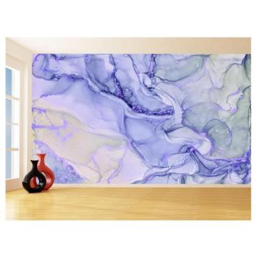 Imagem de Papel De Parede 3D Estilo Marmore Tintas Cores 3,5M Mbr158 - Você Deco