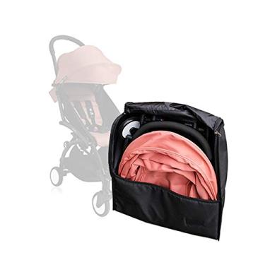 Imagem de SeedFuture Bolsa de Armazenamento para Carrinho de Bebê Preta para Babyzen Yoyo, Acessórios para Carrinho de Bebê E Mochila de Viagem Grande