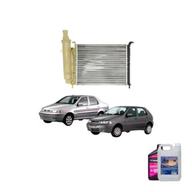 Imagem de Kit Radiador Palio 97> Com Ar Aditivo Concentrado E Água Desmineralizada 5L