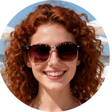 Imagem de Óculos de sol polarizados para homens e mulheres, design clássico de meia armação, óculos leves estilo retrô para dirigir e usar ao ar livre, Armação de leopardo, aro dourado