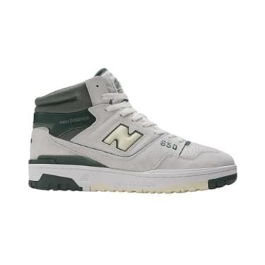 Imagem de New Balance Tênis masculino 650, Sea Salt/Nightwatch Green) Dawn Glow, 40