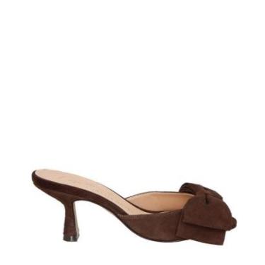 Imagem de Tamanco Luiza Barcelos Camurça Salto Médio-Feminino