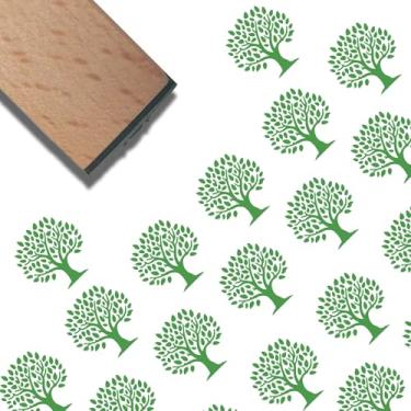 Imagem de CRASPIRE Carimbos de borracha de madeira, árvore da vida, mini madeira natural, reutilizável, estampa decorativa divertida, artesanato, diário, pequenos selos para scrapbook, agenda, agenda, cartas