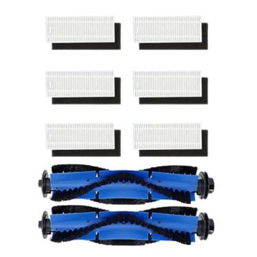 Imagem de Roller Main Side Brush HEPA Filter Replacement Parts Compatible With Anker Eufy Robot Vacuum Cleaner RoboVac 11S Plus 15C 25C 30C 35C 12 15T(Set H)