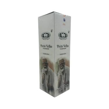 Imagem de Incenso Indiano Bic Preto Velho 25 Caixas com 8 Varetas