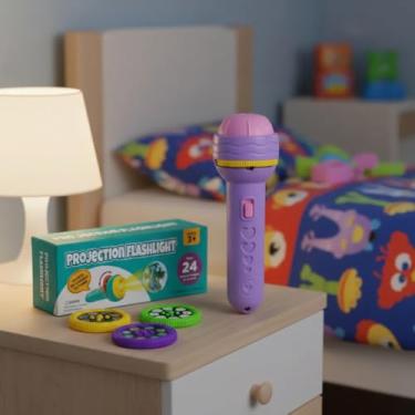 Imagem de Lanterna Mágica Projetora Infantil Com 24 Imagens Diversão Imaginação E Aprendizado A Lanterna Mágica Projetora Infantil Transforma Qualquer Ambiente Em Um mundo De Fantasia E Descoberta(Cor Verde)