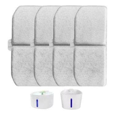 Imagem de Kit 4 Filtros Refil Para Fontes Bebedouros Cães E Gato