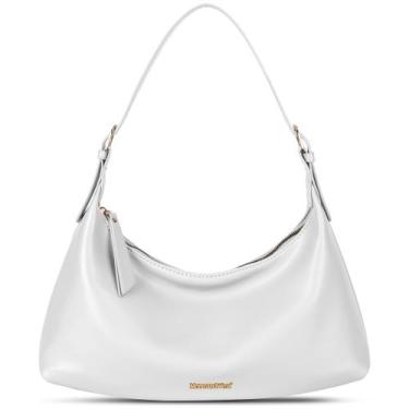 Imagem de Bolsa de ombro Hobo Montana West MWC-073OW de material vegano branca