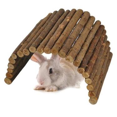 Imagem de Puente de Madera para Hámster kathson para Hurón, Erizo y Chinchilla