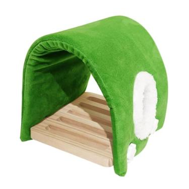 Imagem de Ｂｅｓｇａ de inverno aconchegante para pássaros, fácil de instalar, acessório para gaiola de pássaros, esconderijo para papagaios, cacatuas, agapornis, L