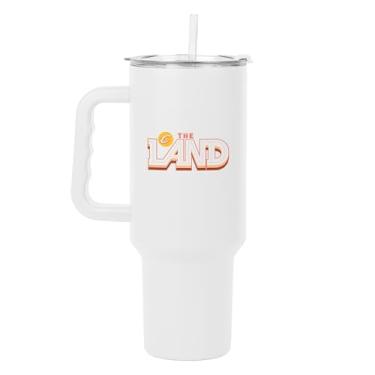 Imagem de FANMATS Copo NBA Cleveland Cavaliers City Edition 1,134 g com cabo de aço inoxidável – Acabamento de revestimento em pó de parede dupla durável, serve na maioria dos porta-copos - Design City Edition