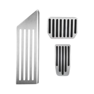 Imagem de Capa De Pedal De Freio E Acelerador Em Liga De Alumínio Com Borracha P