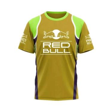 Imagem de Camiseta De Corrida F1 Da Equipe Red Bull Para Homens, Marca De Luxo, 