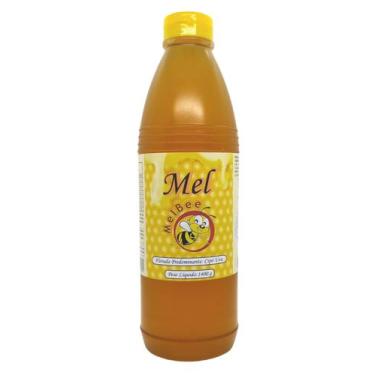 Imagem de Mel Puro - Bisnaga 1 Litro (1,4 Kg) - Florada Cipó Uva - Apiário Melbe