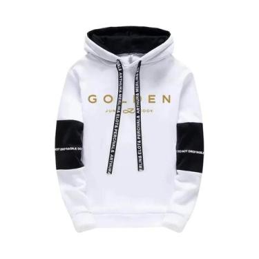 Imagem de Moletom Casual Feminino Estilo K-pop Streetwear Para Todas as Estações