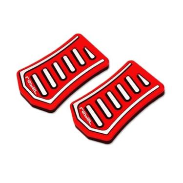 Imagem de Anti-derrapante Para Rebel 300 500 CMX300 500 2017-2020 2021 2022 Pedais Apoio Para Os Pés Ampliar Pedais(Red)