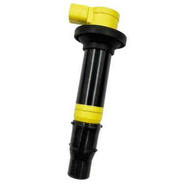 Imagem de GP POWER Pacote de bobinas de ignição de desempenho conjunto de 1 compatível com Yamaha R6 1999-2000 CHAMPIONS LIMITED EDITION 2001 YZFR6 2001-2002 Substituição para F6T549 5EB823100000 5EB-82310-00