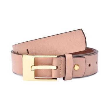 Imagem de Cinto Feminino Nude em Couro Bolonha DIfranca - 35511 - La Couro - 31,