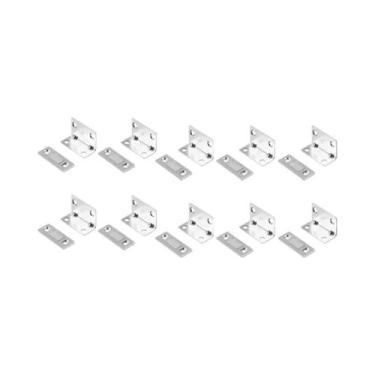 Imagem de Fechadura Magnética Deslizante Em L Para Portas, Fechadura Invisível P