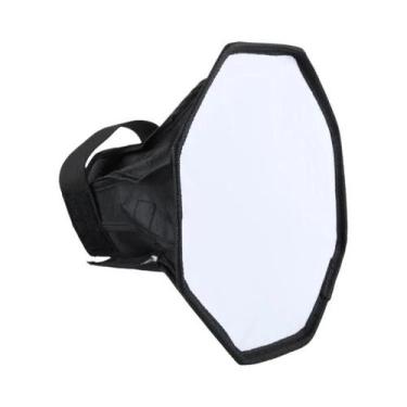 Imagem de Capa Difusora Octogonal Dobrável De 20cm Para Flash De Câmera Canon Ni