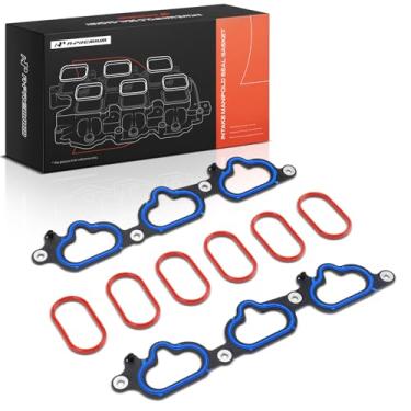Imagem de A-Premium Conjunto de juntas do coletor de admissão do motor inferior e superior compatível com Ford Taurus 2003 e Mercury Sable 2003, 3.0L