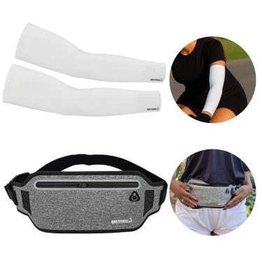 Imagem de Kit Manguito UV50 Proteção Conforto + Pochete Porta Doleira-Unissex