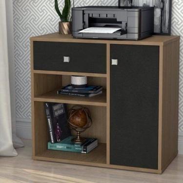 Imagem de Armário Multiuso 1 Porta 1 Gaveta Ravena - Emovell