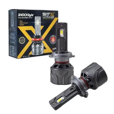 Imagem de Lampada De Led Para Farol Ultraled Shocklight S17X H7