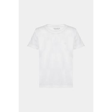 Imagem de Camiseta Infantil Aramis Piquet Algodão Peruano Branco-Masculino