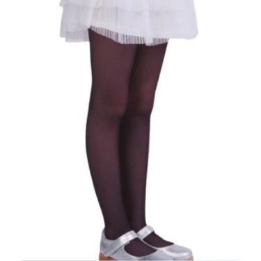 Imagem de Meia Calça Lupo Lobinha FIO 20 na cor Preta, G - 9 a 11 anos