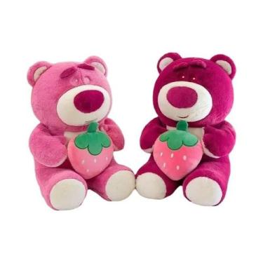Imagem de Brinquedo De Pelúcia Urso Morango Disney, Almofada De Abraço Fofa De D