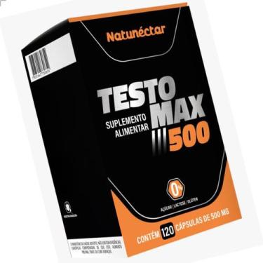Imagem de Testomax Suplemento Alimentar Natural vitaminas 100 Original 120 Capsu