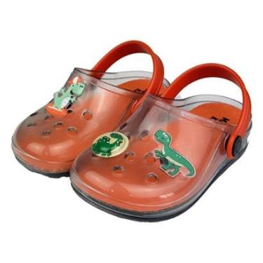 Imagem de Sandália Infantil Babuche Menino Com Palmilha Dinossauro Macio Leve Magicc BB-005-Feminino