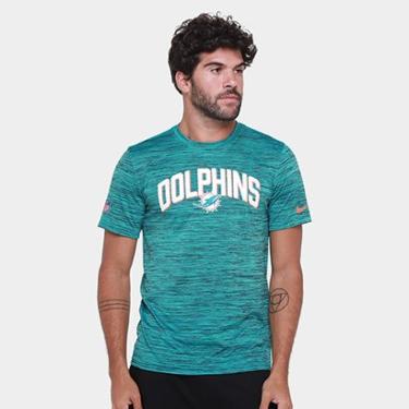 Imagem de Camiseta NFL Miami Dolphins Nike Drop 2 Dri-Fit Team Velocity Masculina-Masculino