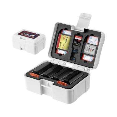 Imagem de Estojo De Bateria Portátil À Prova d'Água Para Câmera, Organizador De 