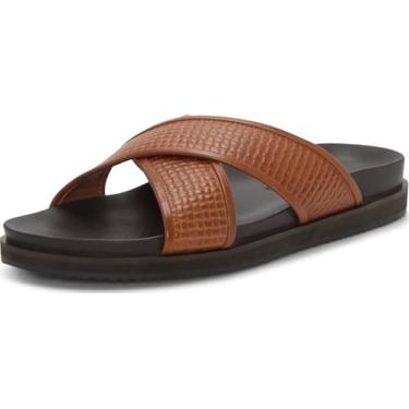 Imagem de Vince Camuto Sandália masculina Dabor Cross-Band, marrom sela, 39