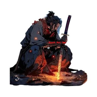 Imagem de Pôster De Jogo Sekiro Shadows Die Twice Em Lona Para Decoração De Quar